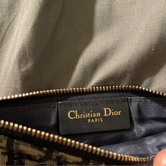 Dior Monogram Canvas Pouch - Picture 3 of 4
